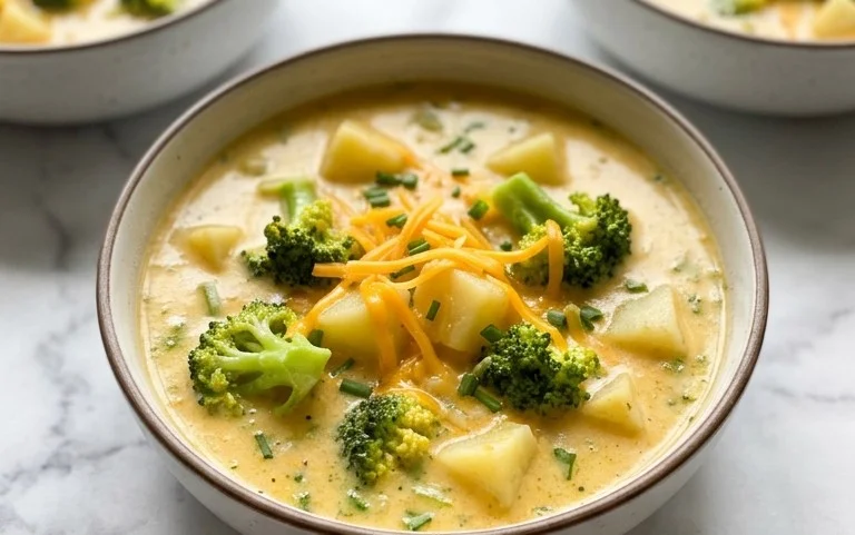 Soupe Brocoli Pomme de Terre : Crémeuse & Réconfortante