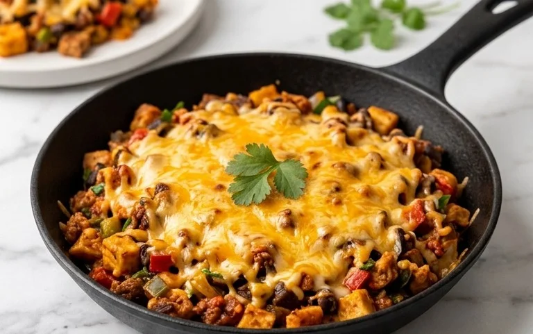 Poêlée Tex-Mex Cheddar : Dîner Rapide & Gourmand