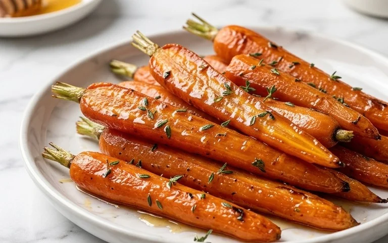 Carottes Rôties Miel Thym: Plat Simple & Savoureux