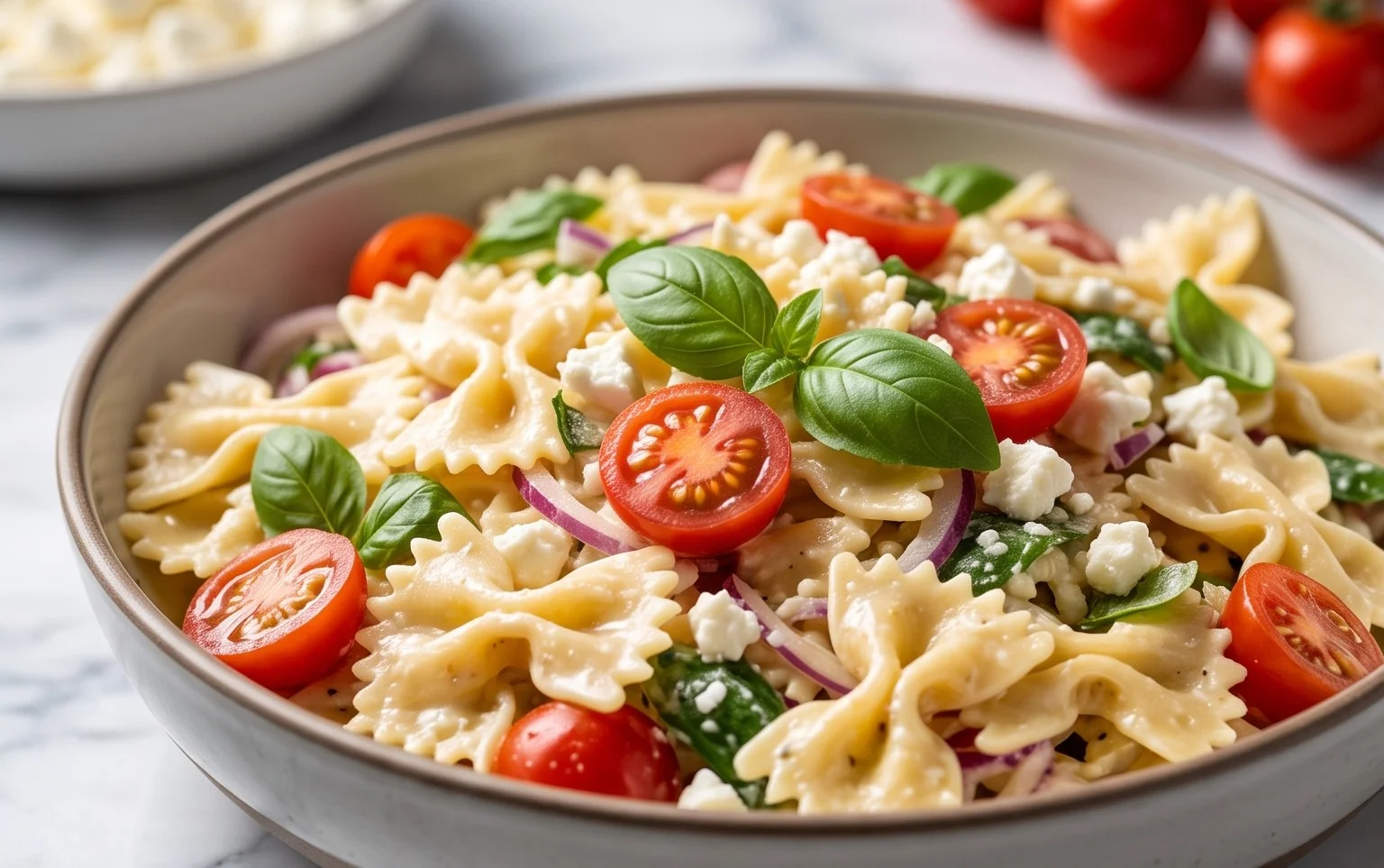Salade Pâtes Nœud Papillon : Fraîcheur Facile