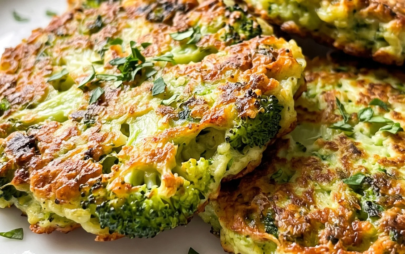 Galettes de brocoli