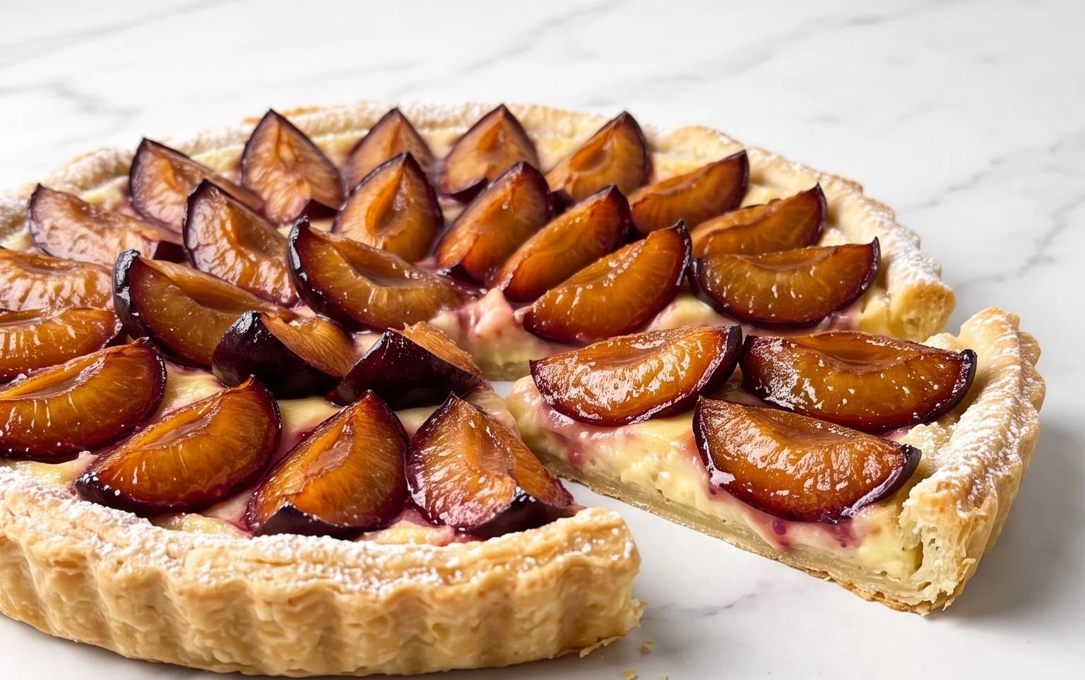 Tarte Flamande aux Prunes : Recette Authentique & Gourmande