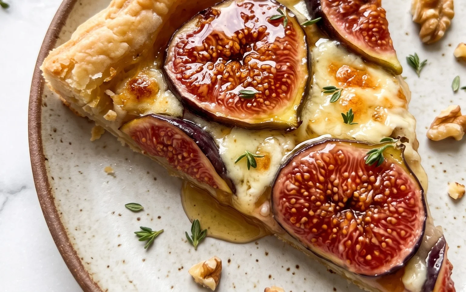 Tarte aux figues, fromage et miel : la meilleure recette