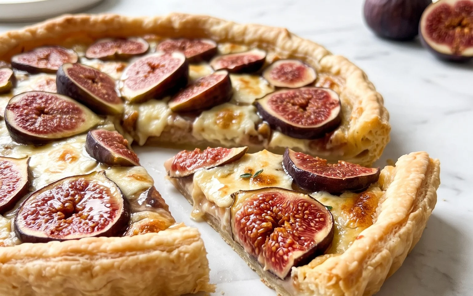 Tarte Figues, Fromage, Miel : Succès Garanti