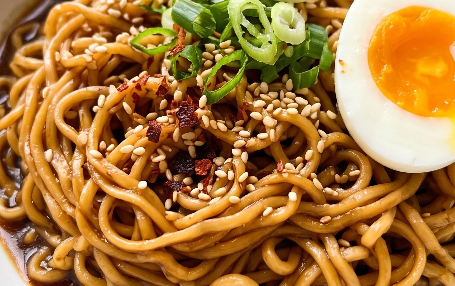 10-Minute Saucy Ramen Noodles