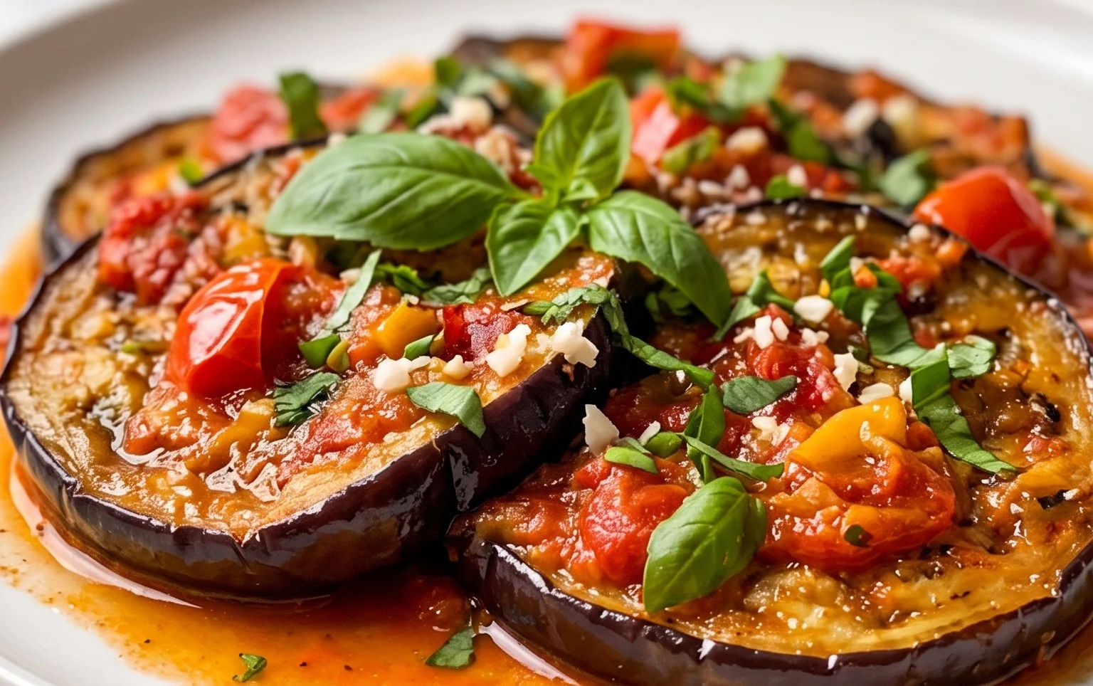 Melanzane alla pizzaiola in padella ( a crudo )