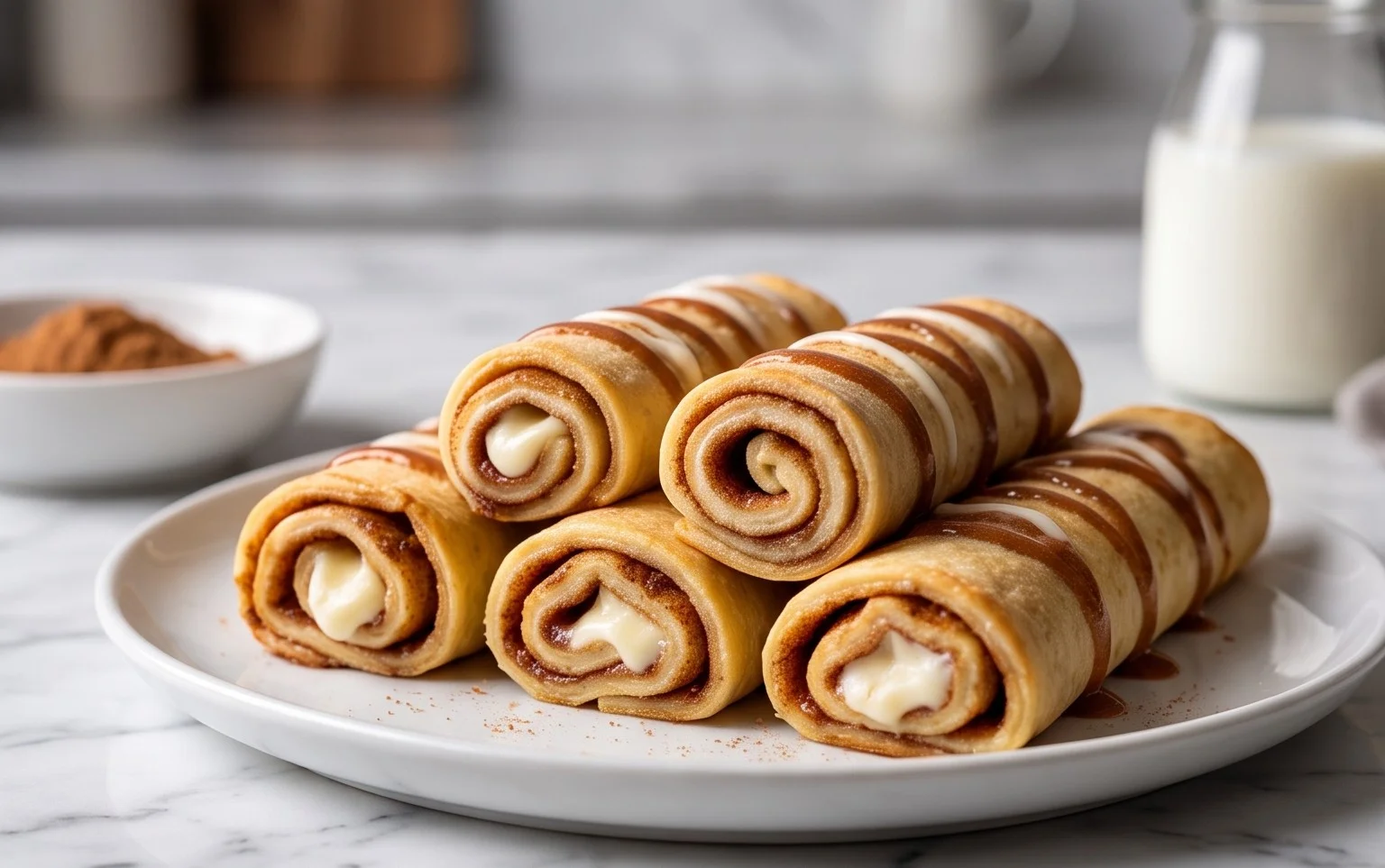 Rouleaux Cannelle Cream Cheese Faciles et Rapides