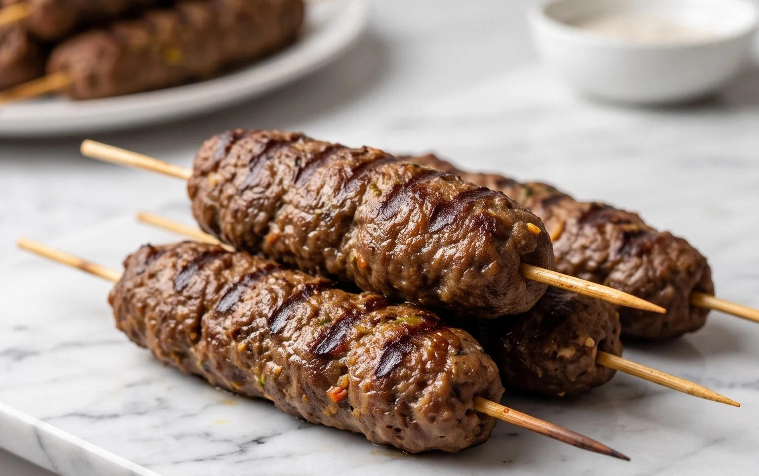 Brochettes Kefta Marocaines Épicées | Recette Facile